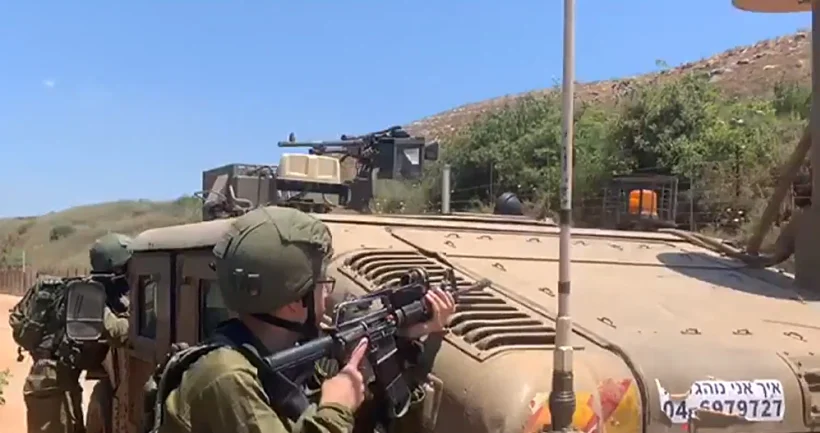 לוחמי גולני בגבול לבנון