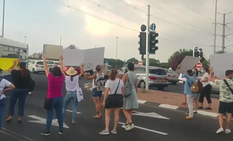 מחאתעו''סיות בצומת האלוף שדה