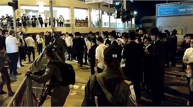 מחאת החרדים בירושלים