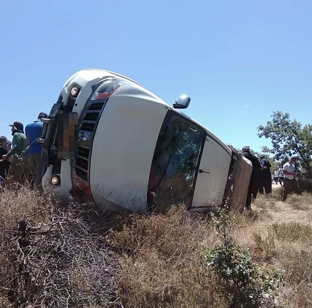 תקיפת פקחי רט''ג סמוך לבית ג'אן