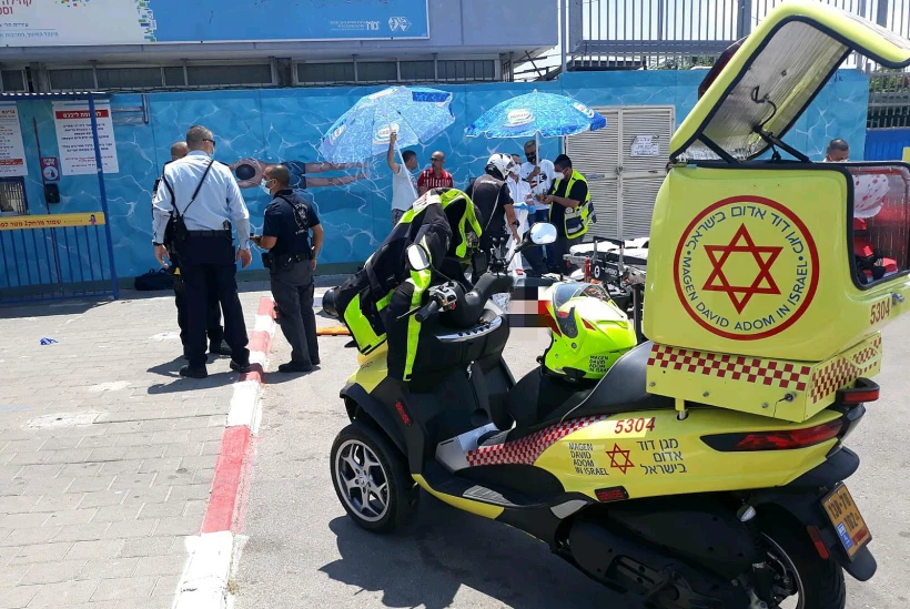 התאונה בתל כביר, רוכב אופנוע נהרג