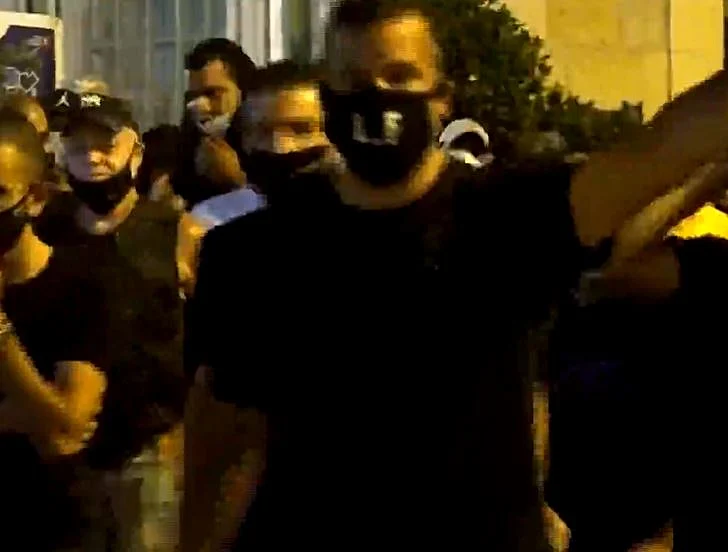 תקיפת צוות חדשות 13 במחאה בירושלים
