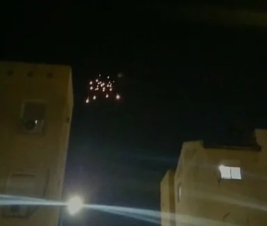שיגור הרקטה אמש לעבר עוטף עזה