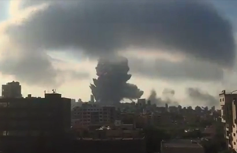 פיצוץ בנמל ביירות