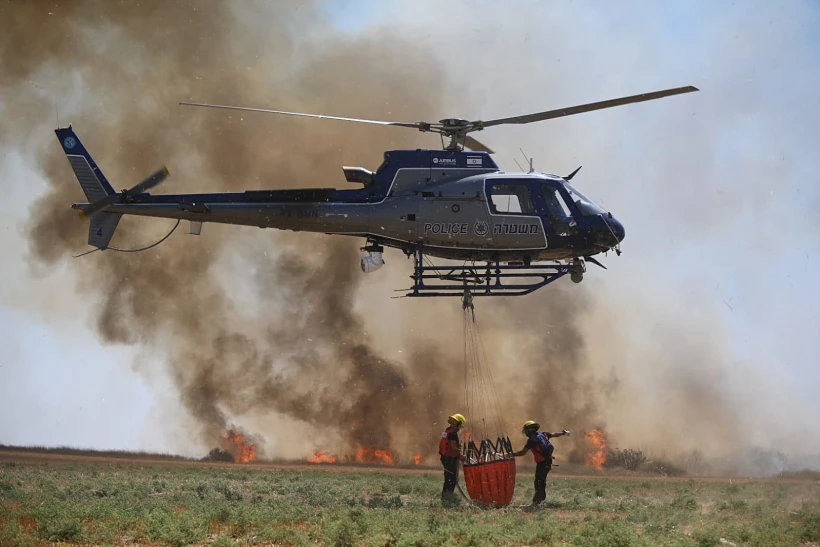 שריפה מבלון תבערה