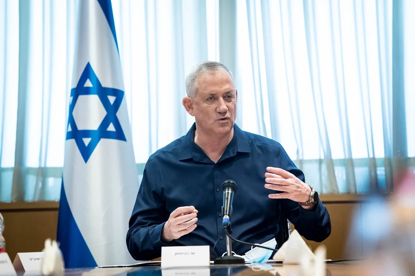 שר הביטחון, יו''ר כחול לבן בני גנץ