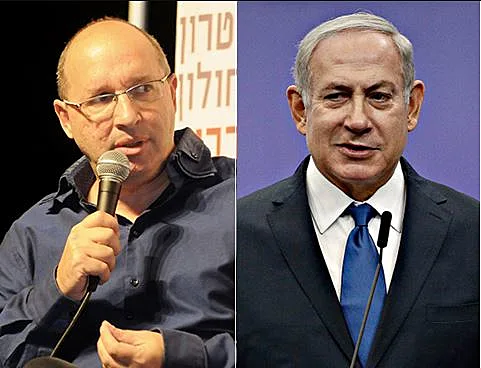 בנימין נתניהו ואבי ניסנקורן