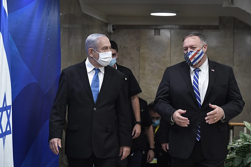 ראש הממשלה נתניהו ושר החוץ האמריקני פומפאו