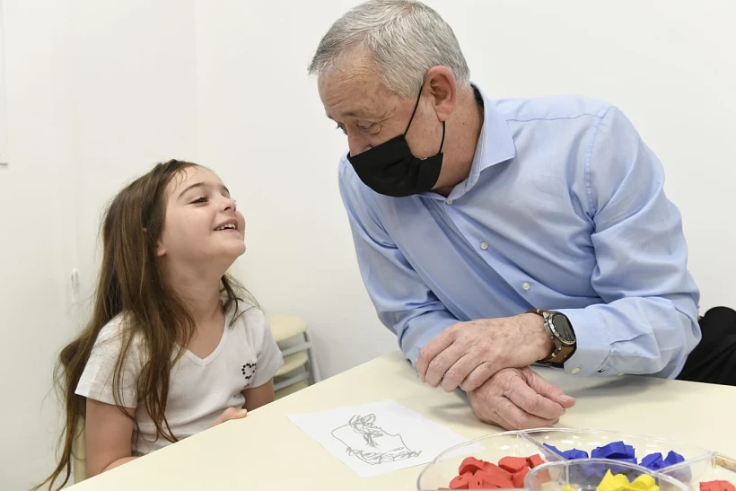 פתיחת שנת הלימודים תשפ''א, שר הביטחון בני גנץ