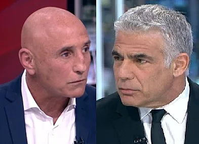 יאיר לפיד ועופר שלח