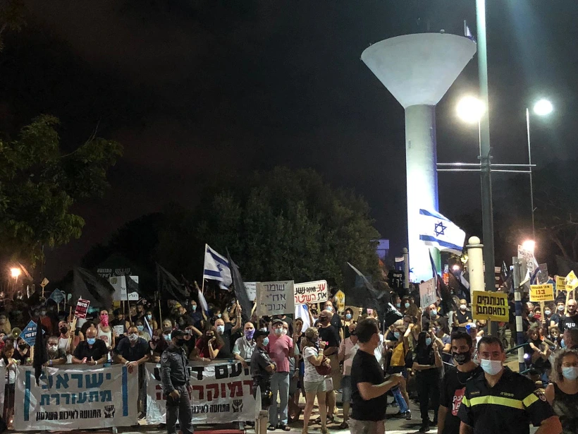 מחאה נגד נתניהו