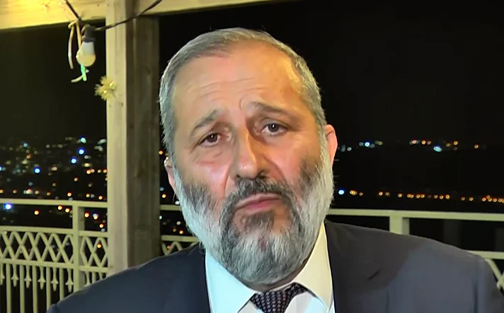 שר הפנים אריה דרעי