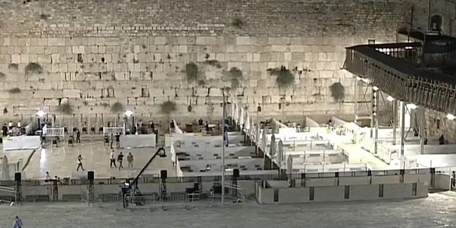 הכותל בזמן הסגר