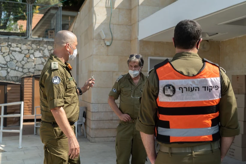 חיילי פיקוד העורף בזמן הקורונה