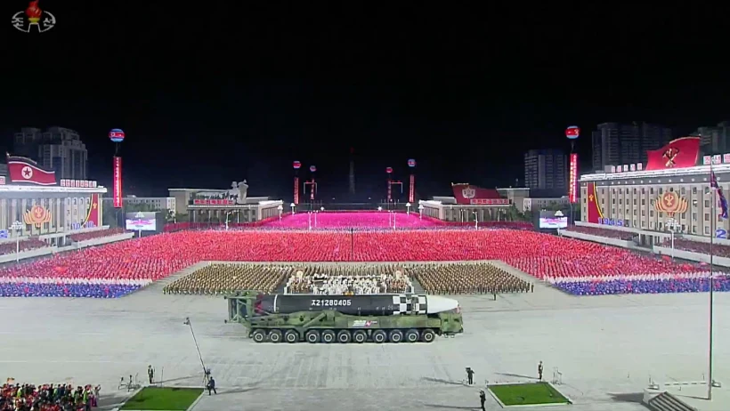 מצעד בצפון קוריאה