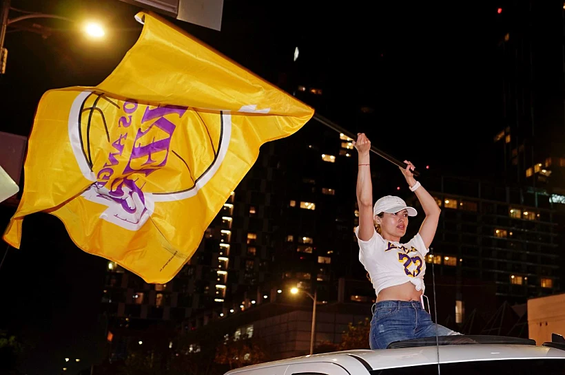 חגיגות אליפות בלוס אנג'לס