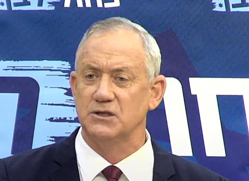 שר הביטחון בני גנץ