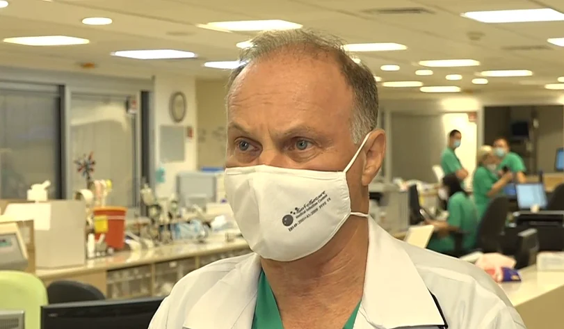 פרופסור שלמה מטצקי, מנהל היחידה לטיפול נמרץ לב במרכז הרפואי שיבא