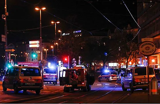 זירת אירוע הירי בווינה