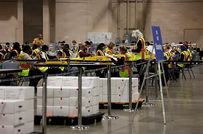 ספירת הקולות בפילדלפיה, פנסילבניה