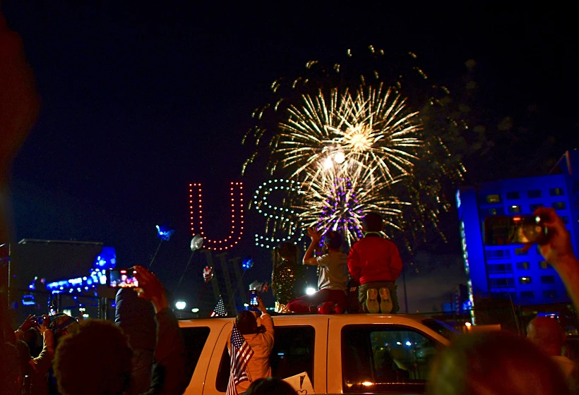 האמריקנים חוגגים את הניצחון של ג'ו ביידן