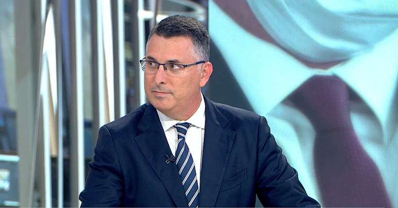 חבר הכנסת גדעון סער מהליכוד באולפן חדשות 13