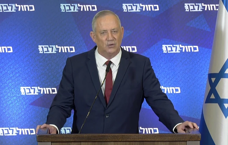 יו''ר כחול לבן בני גנץ