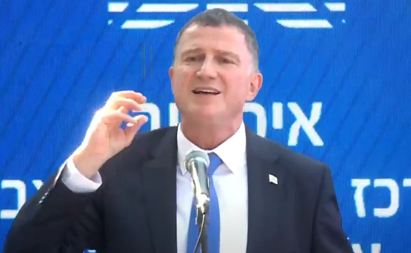 שר הבריאות יולי אדלשטיין בטקס ההכרזה על הקמת מחלקה חדשה לרפואה דחופה בביה''ח איכילוב