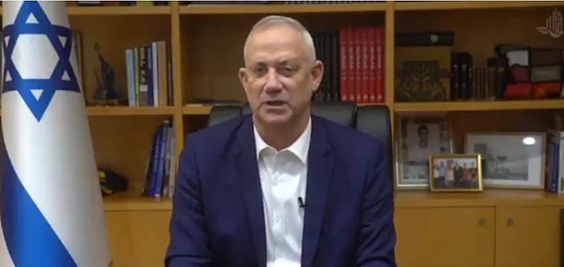 יו''ר כחול לבן בני גנץ