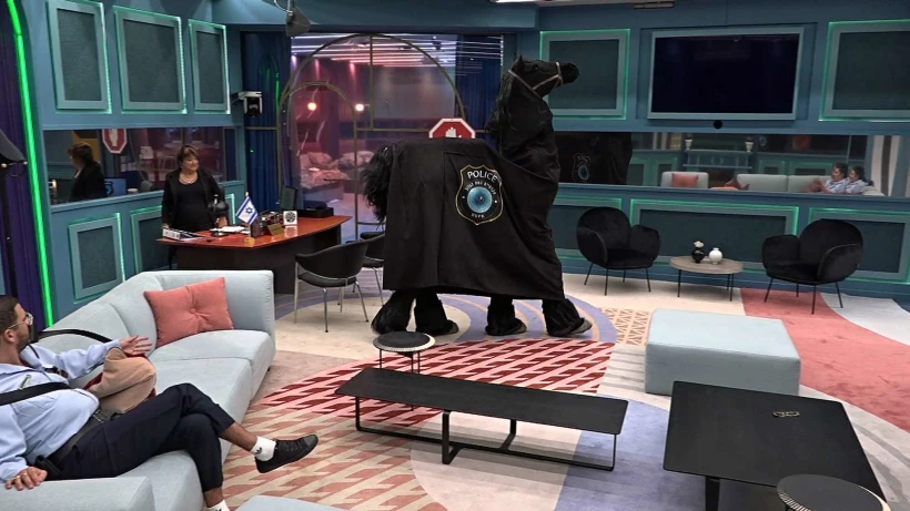 רמי וליאור בסוס המשטרתי