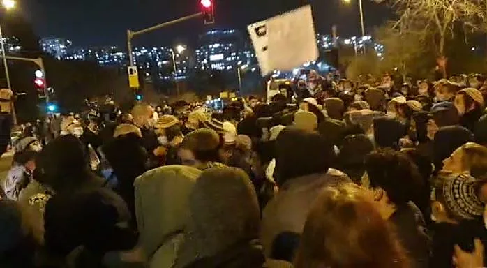 הפגנה על מות נער הגבעות בירושלים