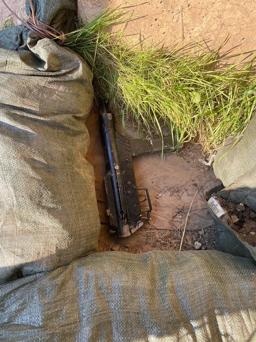 הנשק שנמצא בזירת ניסיון הפיגוע