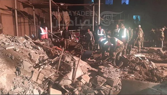 הנזק מהתקיפה הרחבה שבוצעה בסוריה