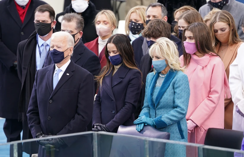טקס ההשבעה של נשיא ארצות הברית החדש ג'ו ביידן