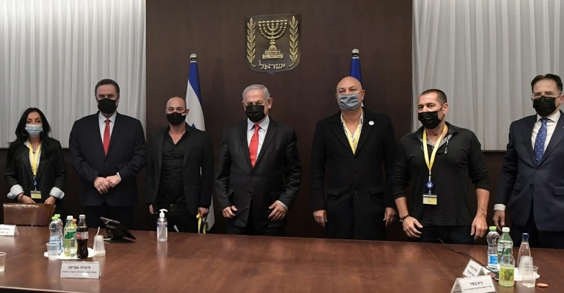 פגישת רה''מ עם נציגי עולם האירועים והתרבות