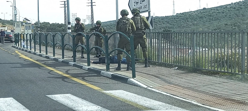 ניסיון פיגוע דקירה בצומת גיתי-אבישר, סמוך לאריאל