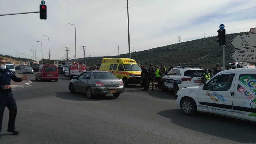 ניסיון פיגוע דקירה בצומת גיתי-אבישר, סמוך לאריאל