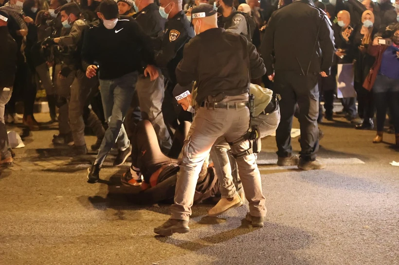 ההפגנה נגד הירי בטמרה