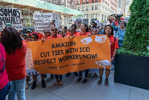 New,york,,ny, ,july,15,,2019:,activists,stage,rally
