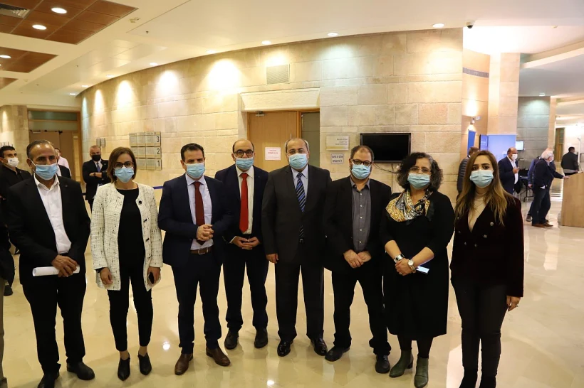 הרשימה המשותפת לאחר הגשת הרשימות לכנסת