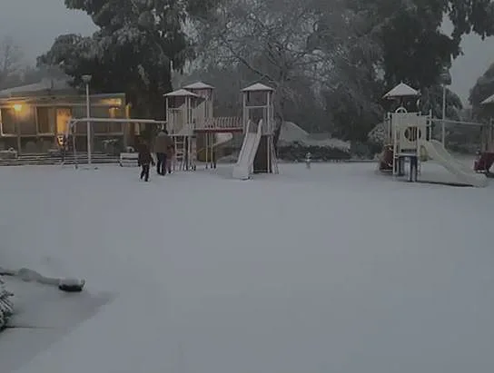 שלג בעין זיוון