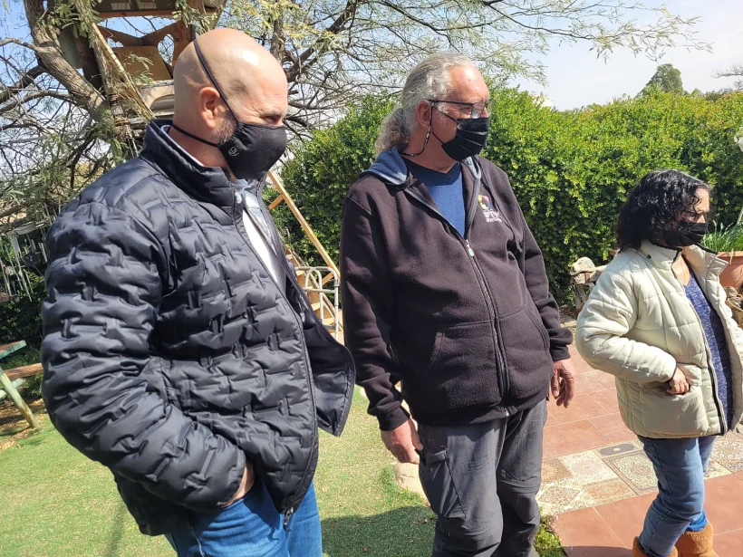 אריה שיף והשר אמיר אוחנה