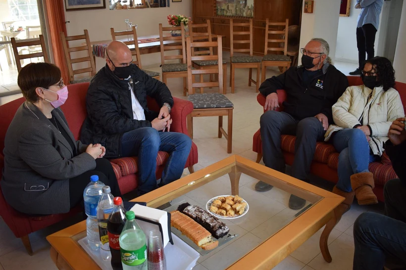 אריה שיף והשר אמיר אוחנה