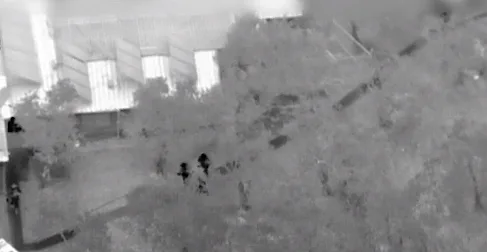 החיפושים אחר החשודים בגניבת נשק