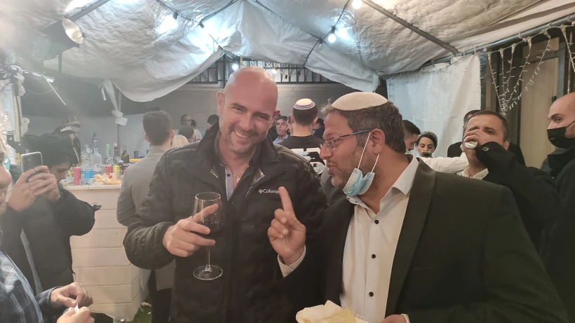 בן גביר ואוחנה במימונה