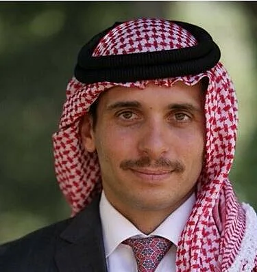 יורש העצר לשעבר, הנסיך הירדני חמזה