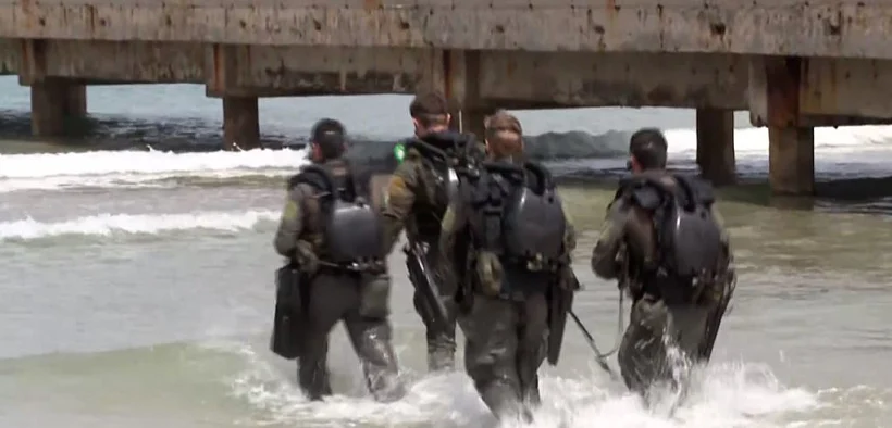 אימון של שייטת 13 בעתלית