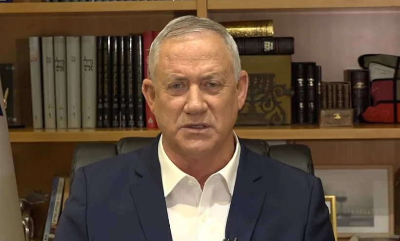 יו''ר כחול לבן בני גנץ