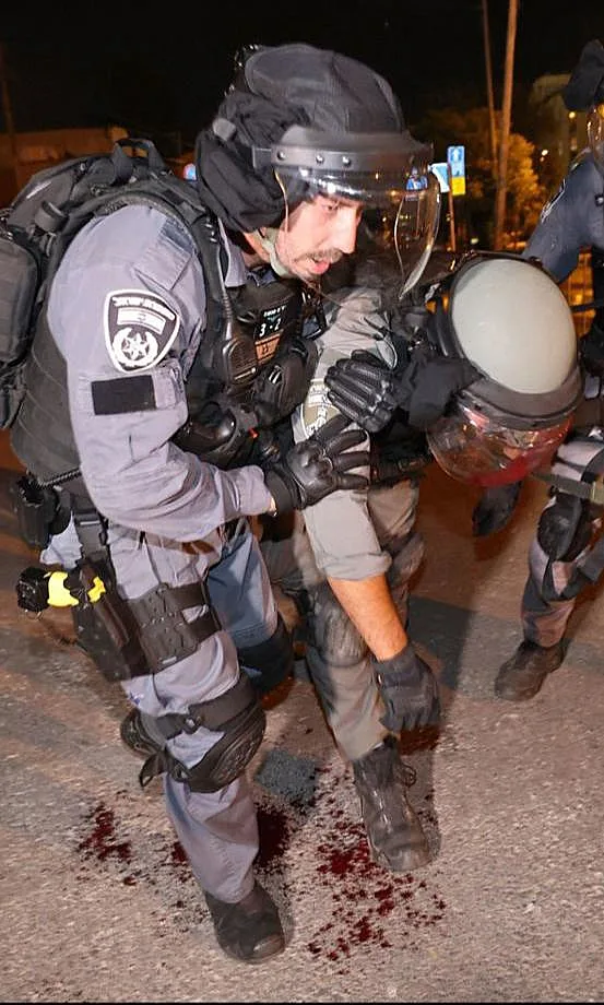 מג''ב, התפרעויות בירושלים