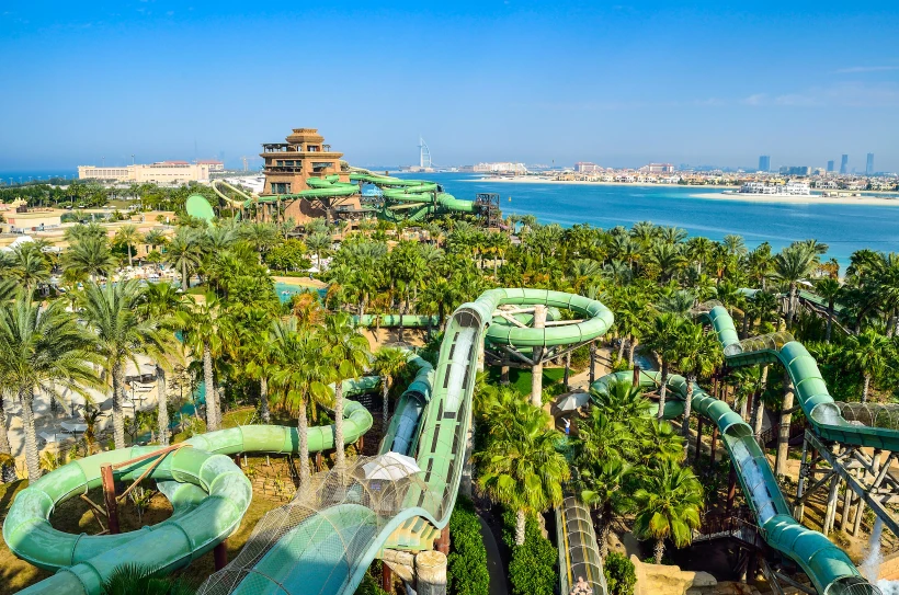 Dubai,,uae, ,march,1,2014:,aquaventure,waterpark,in,atlantis.